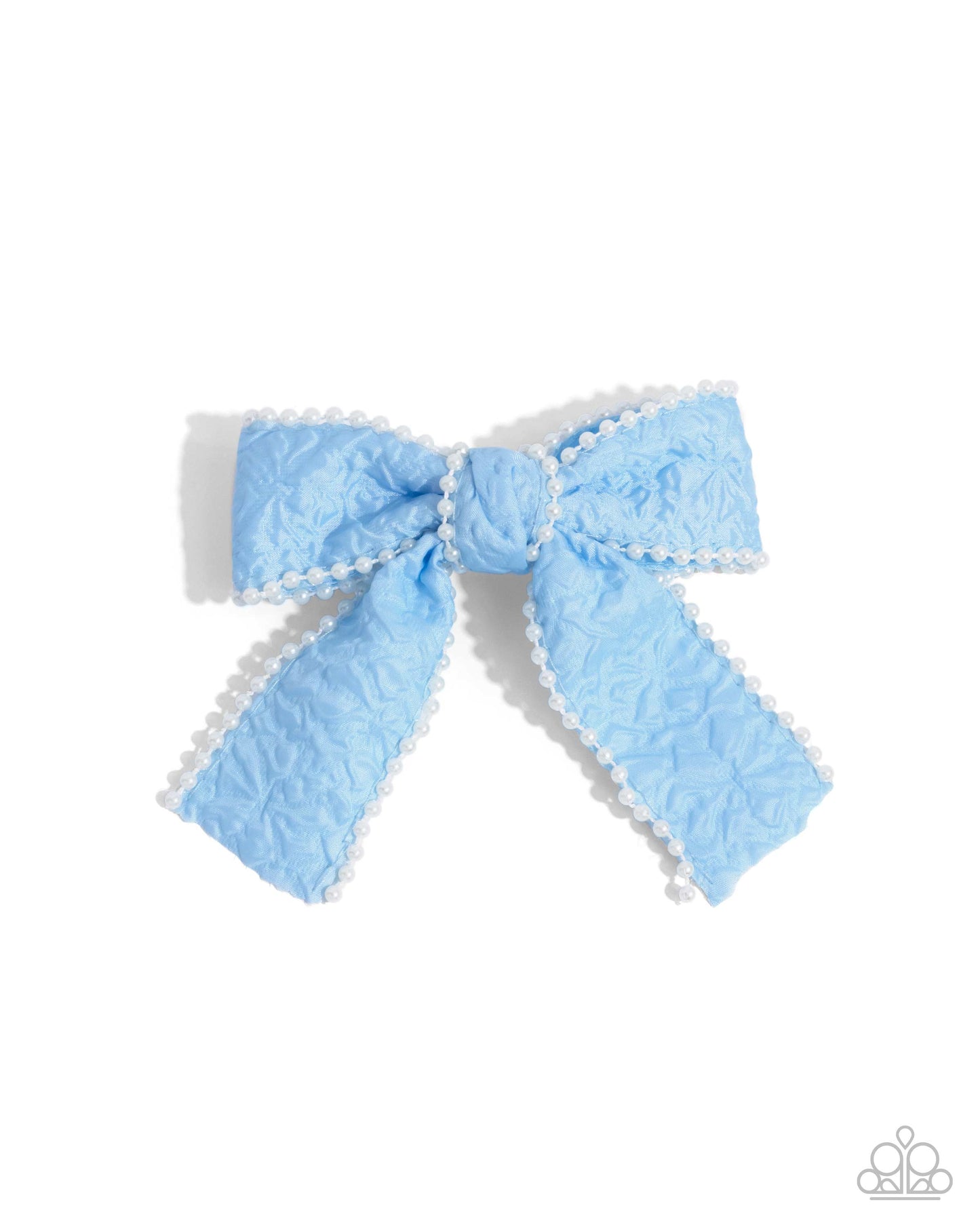 Coquette Charm Blue Hair Bow - Jewelry by Bretta