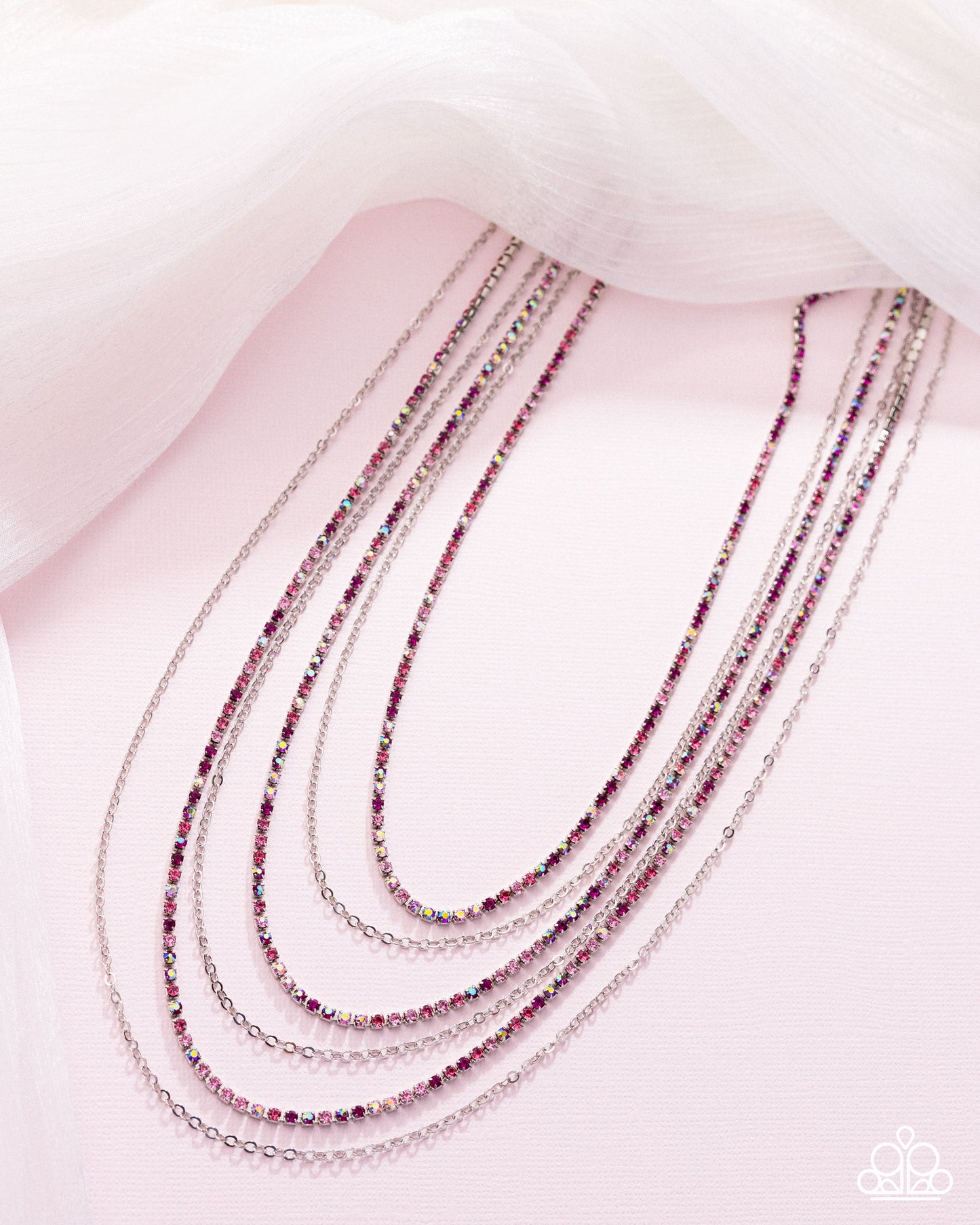 Pronged Purpose Pink Necklace - Jewelry by Bretta