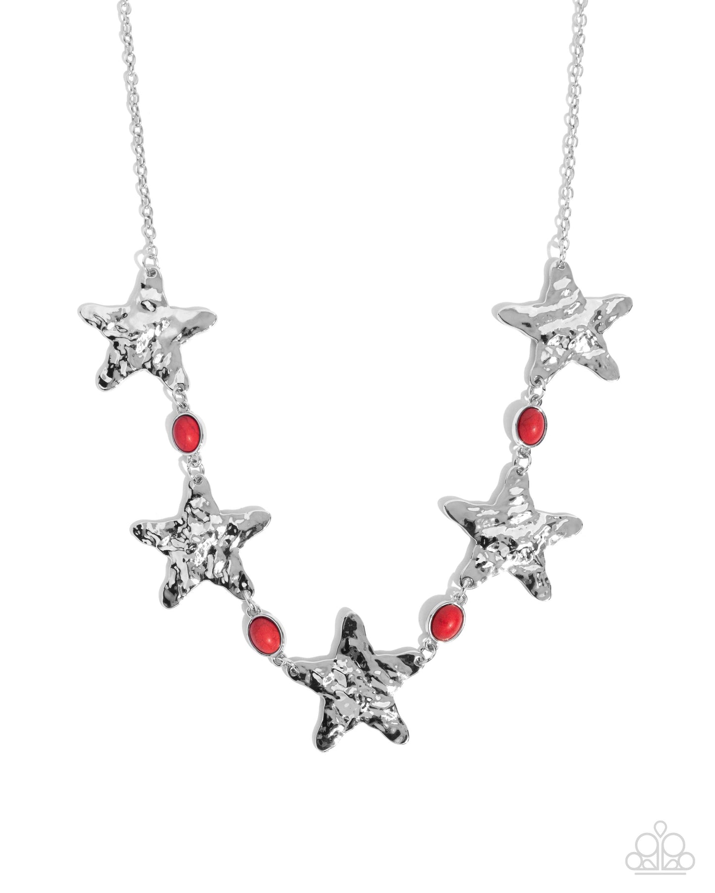 Stellar Santa Fe Red Star Necklace - Jewelry by Bretta