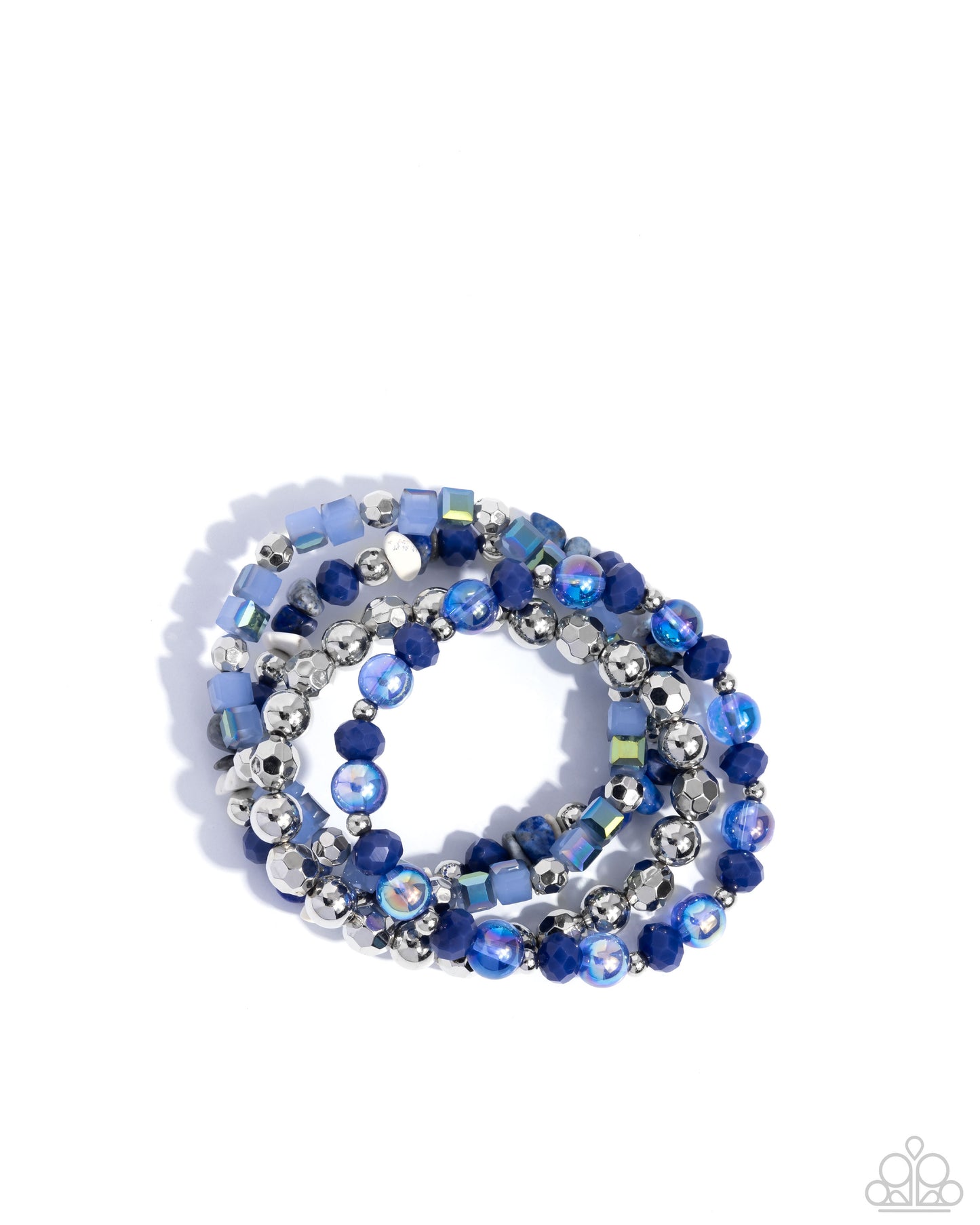 Supervisory Stack Blue Bracelets - Jewelry by Bretta