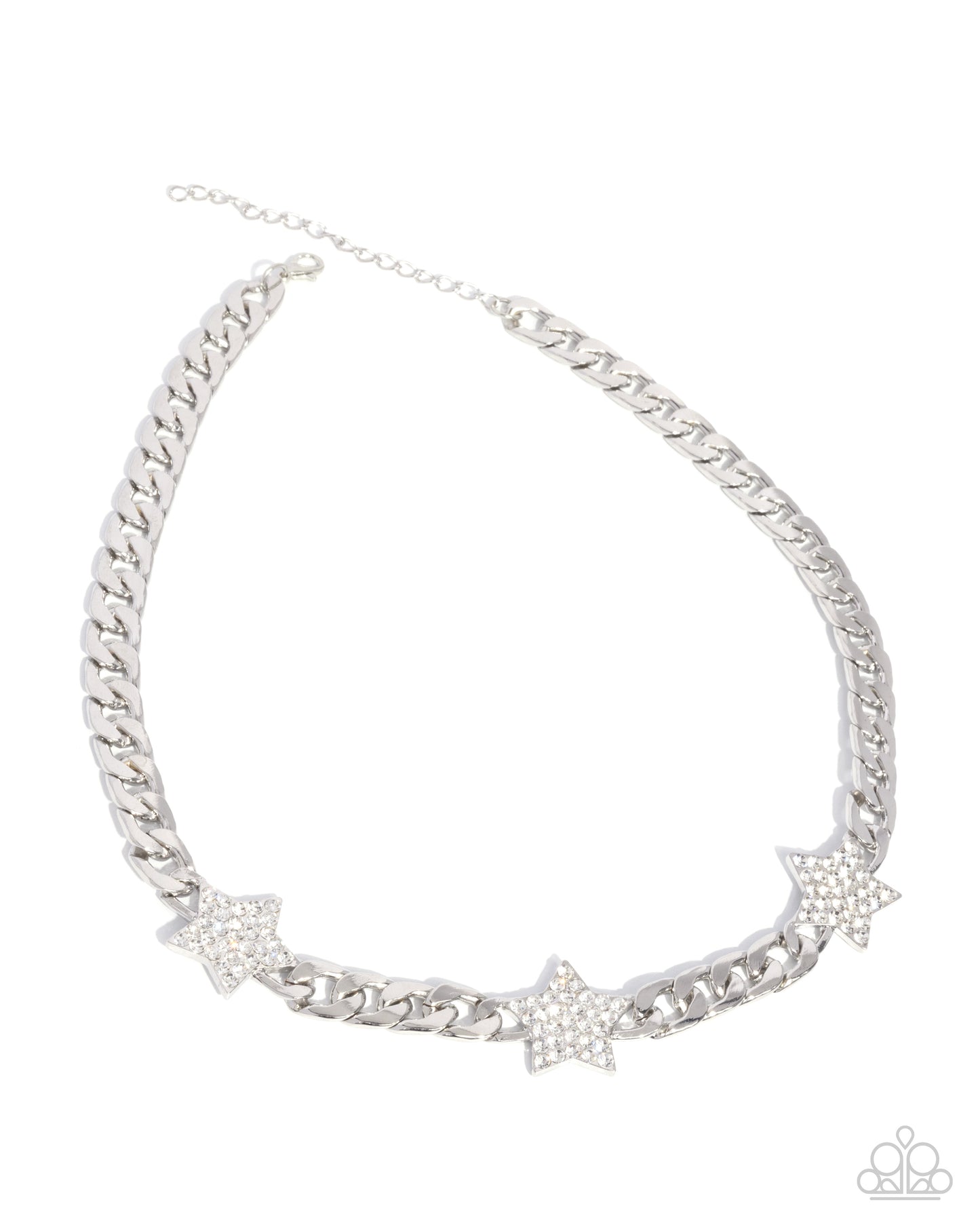 Uncle Sam Stars White Star Necklace - Jewelry by Bretta