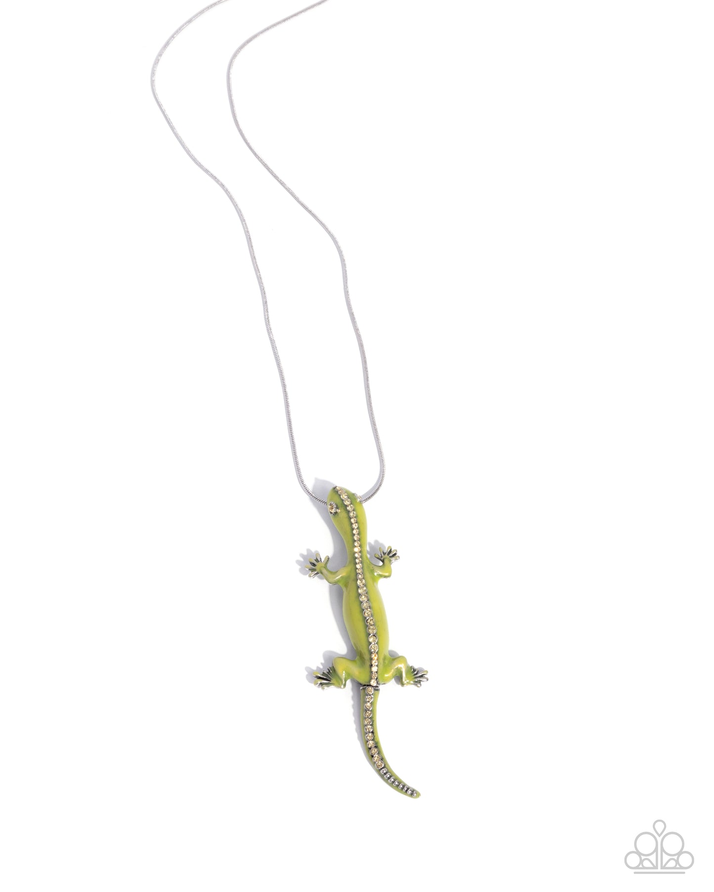 Salamander Statement Green Necklace - Jewelry by Bretta