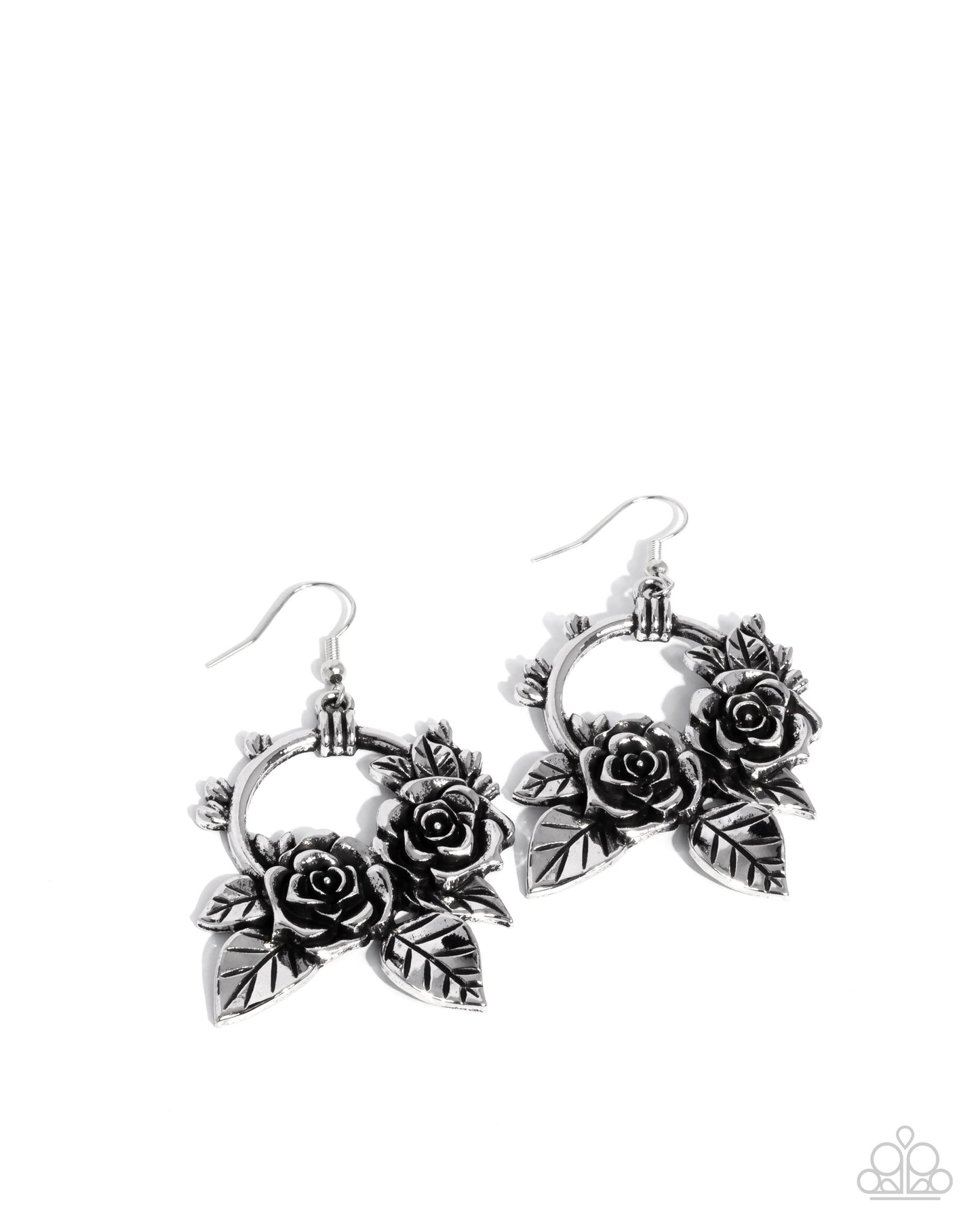 Wanderlust Wreath Silver Earrings - Jewelry by Bretta