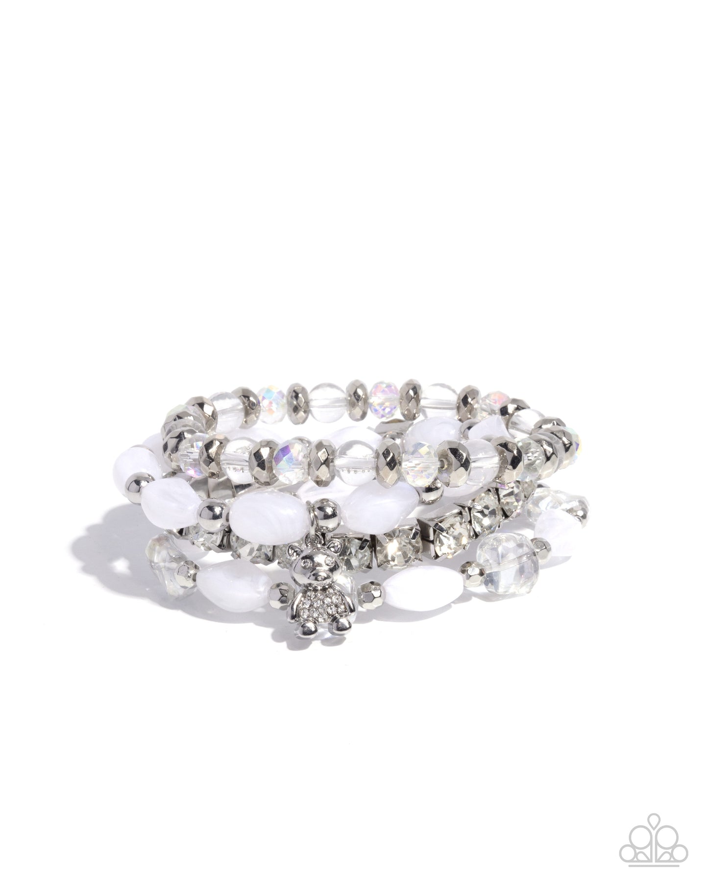 Bewitching Bear White Bracelets - Jewlry by Bretta