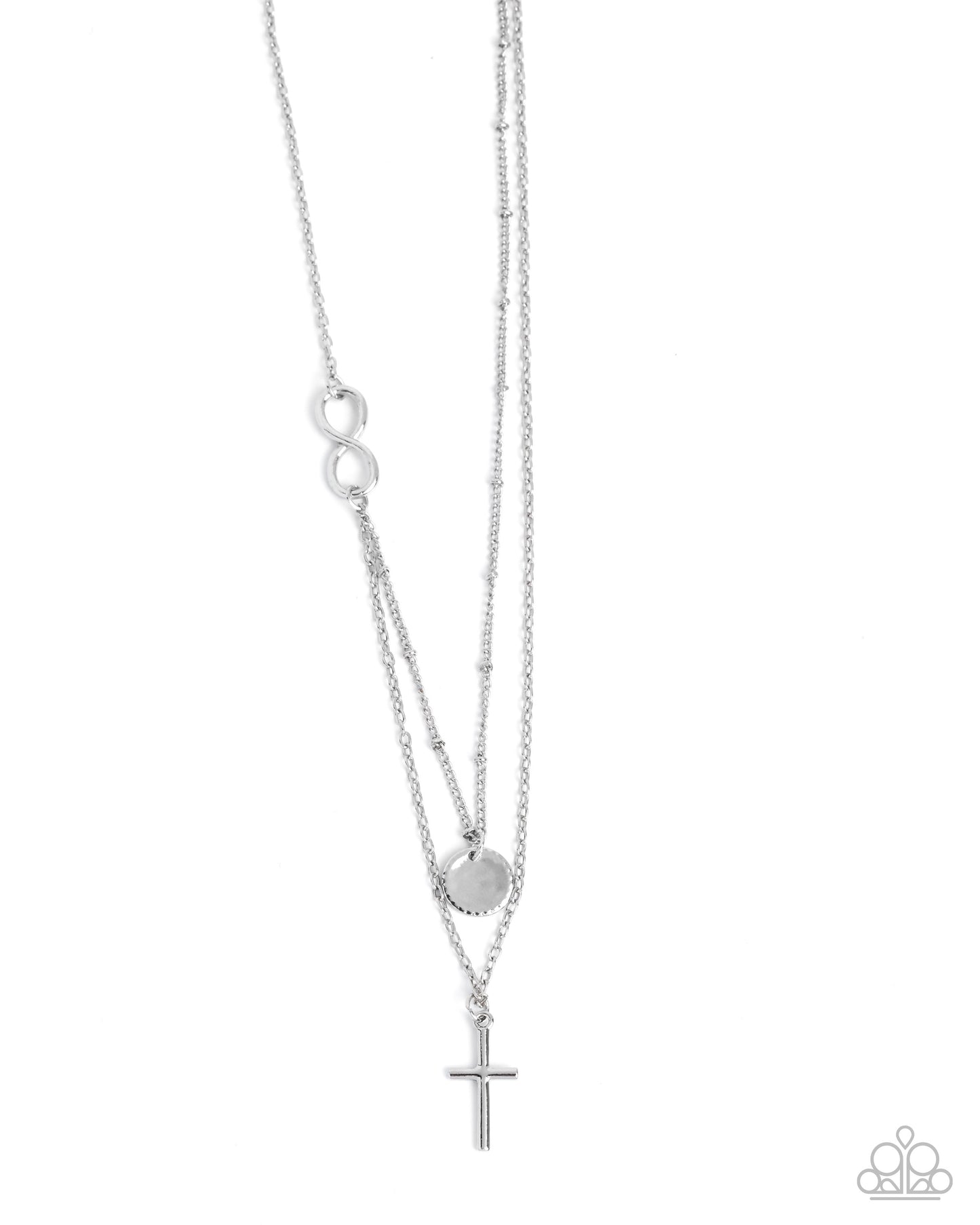 Eternal Embrace Silver Cross Necklace - Jewelry by Bretta