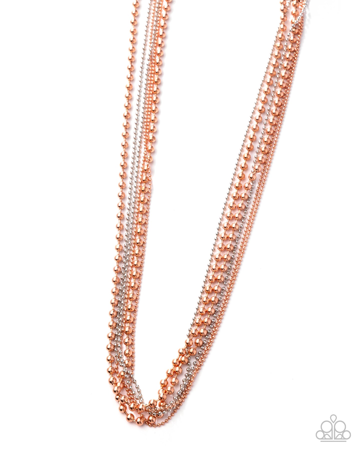 Lockdown Layers Copper Necklace - Jewelry by Bretta