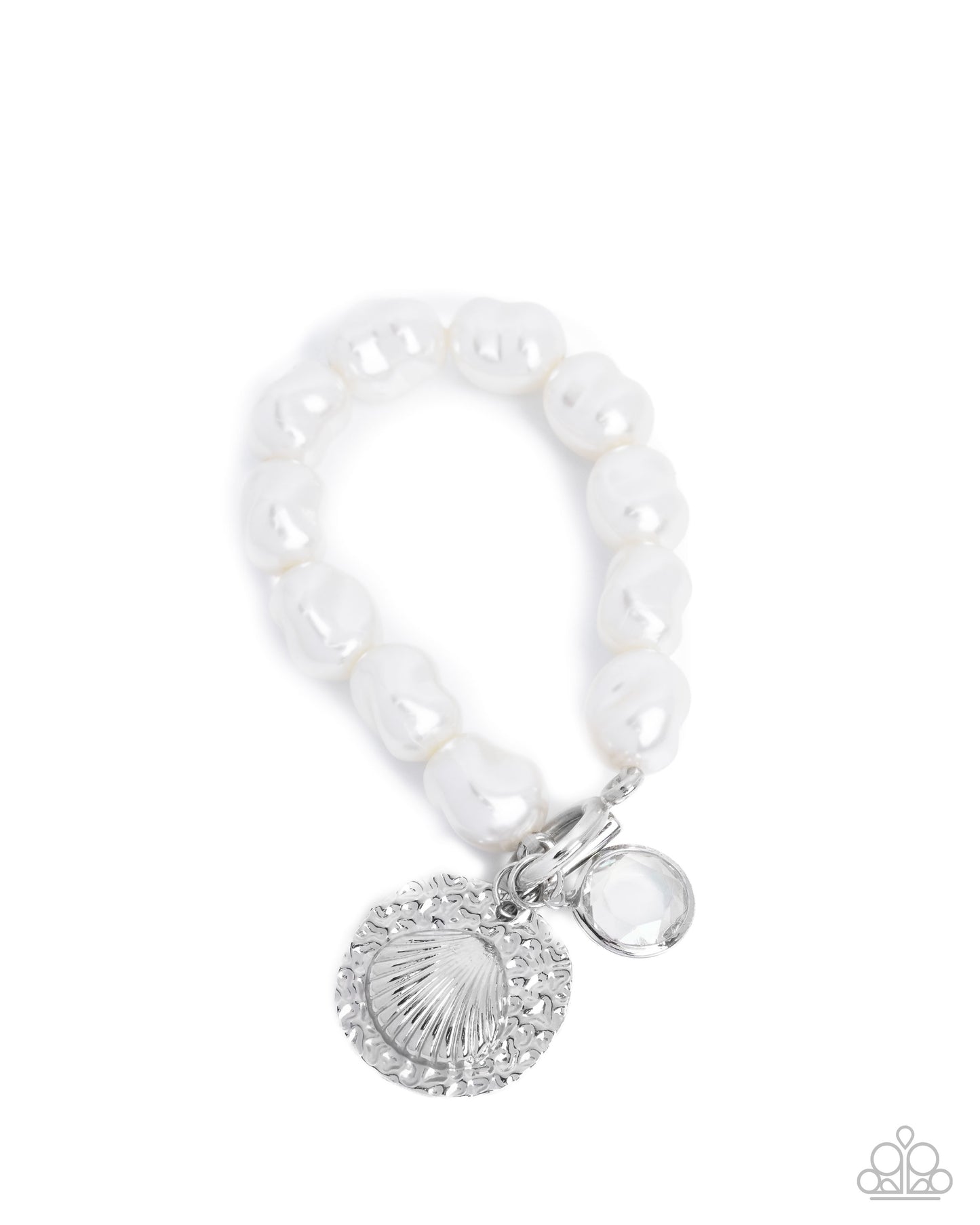 Coastal Cadenza White Bracelet - Jewelry by Bretta