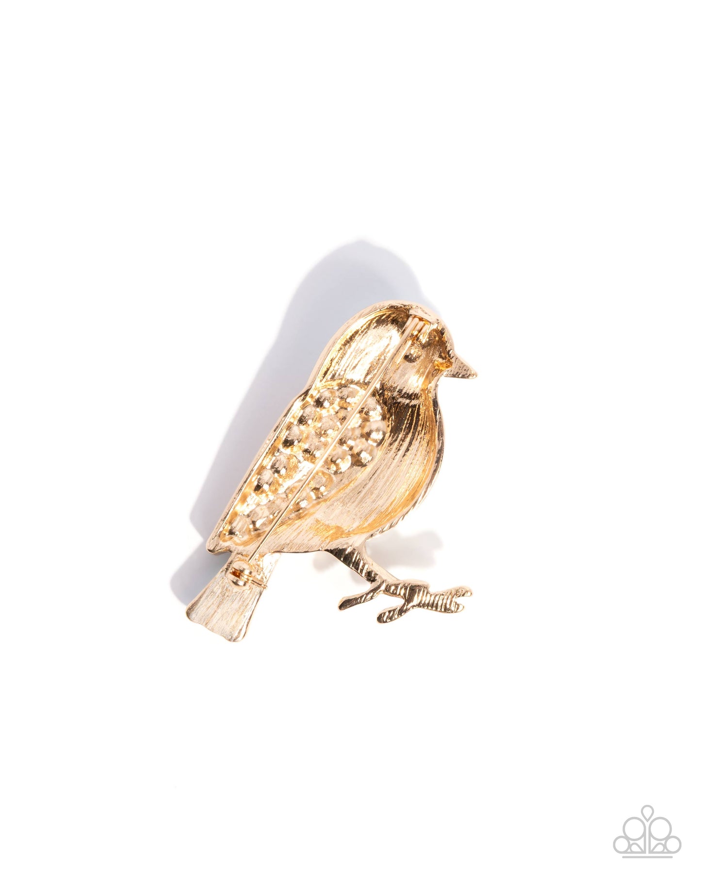 Beneficial Bird Blue Brooch - Jewelry by Bretta