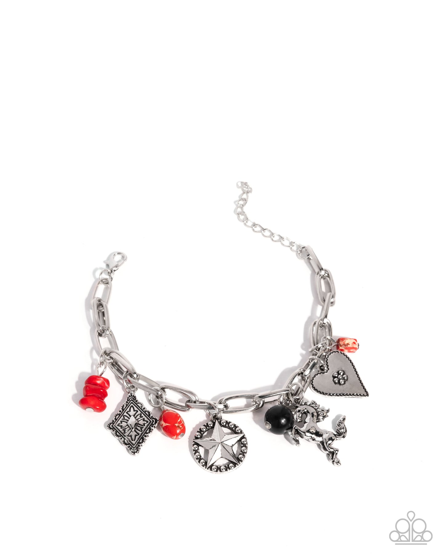 Western Wit Red Bracelet - Jewelry by Bretta