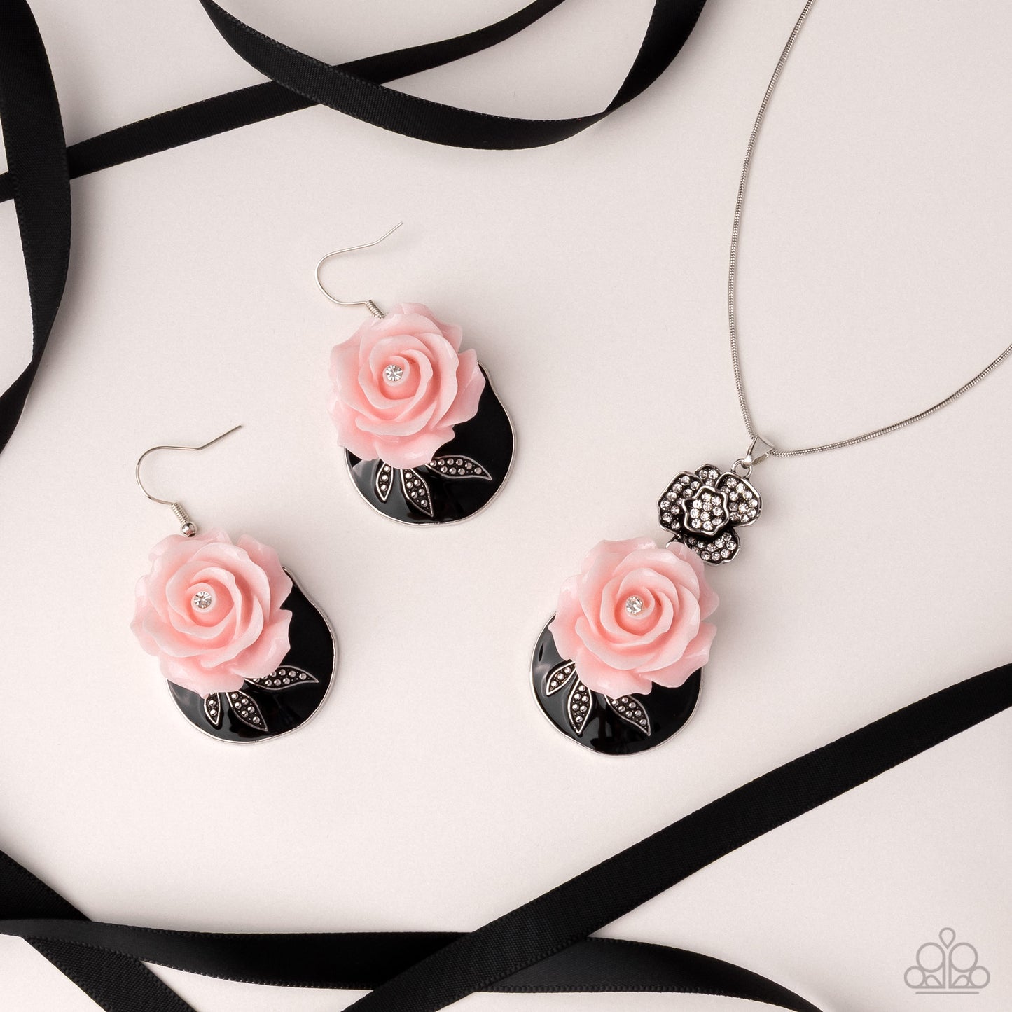 Rosy Reception Complete Look Pink Set - Jewelry by Bretta