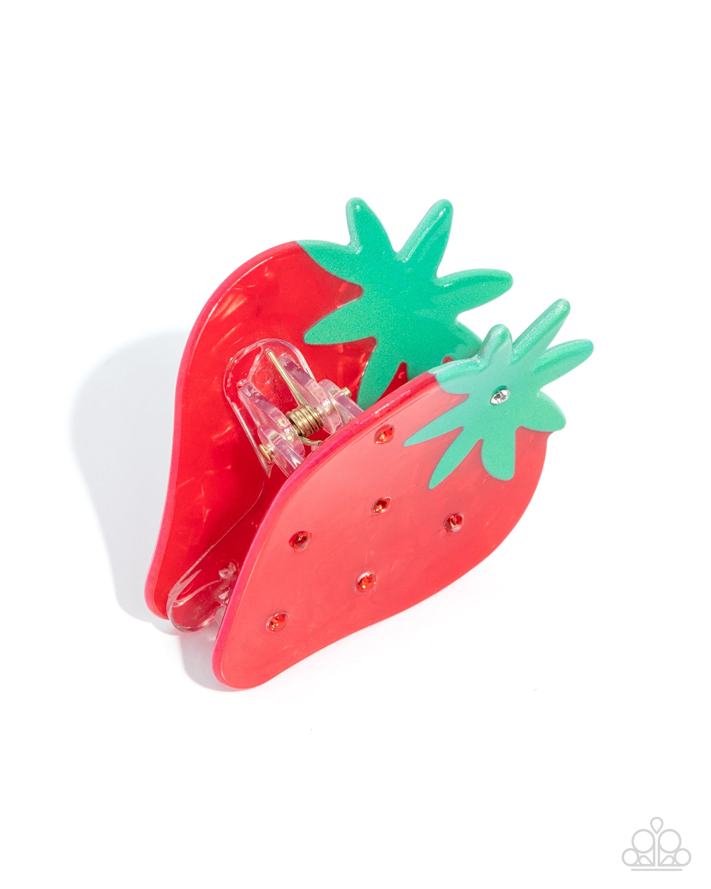 Strawberry Showcase Red Hair Clip - Jewelry by Bretta