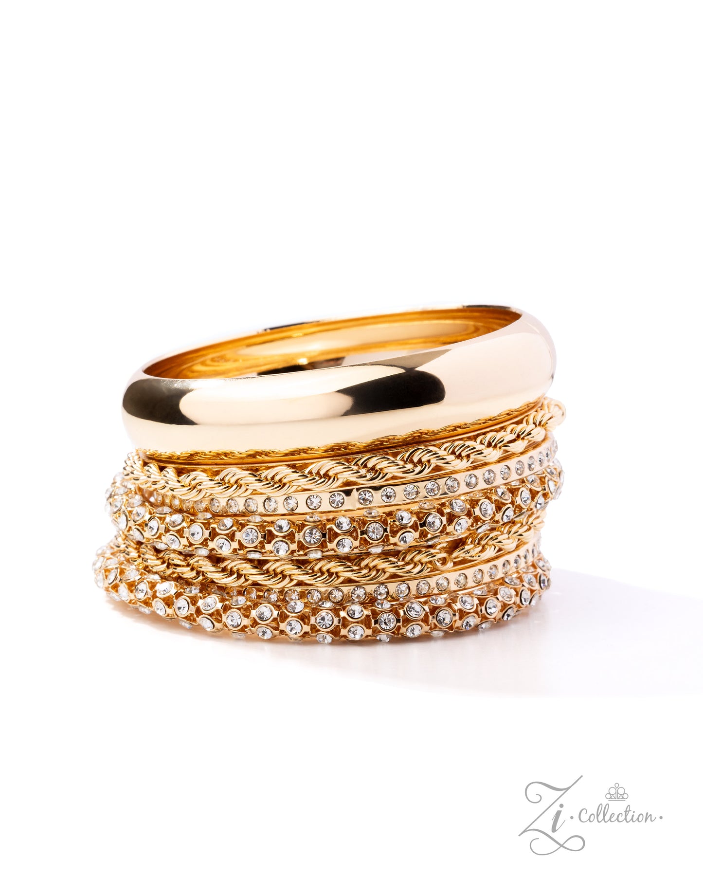 Renowned Radiance Gold Zi Bracelets -Jewelry by Bretta
