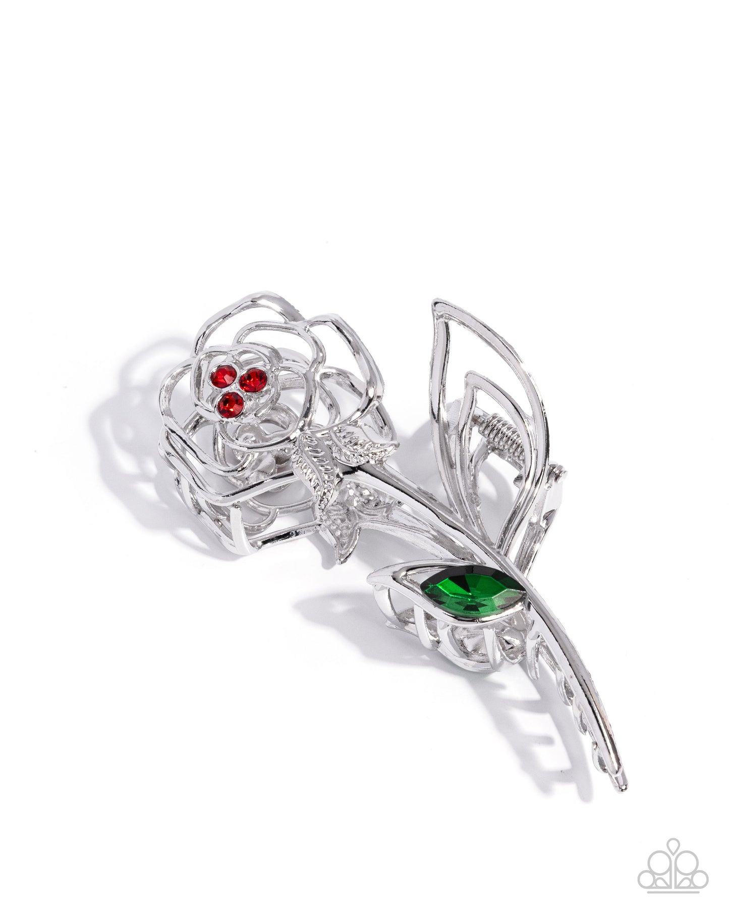 Model ROSE Red Hair Clip