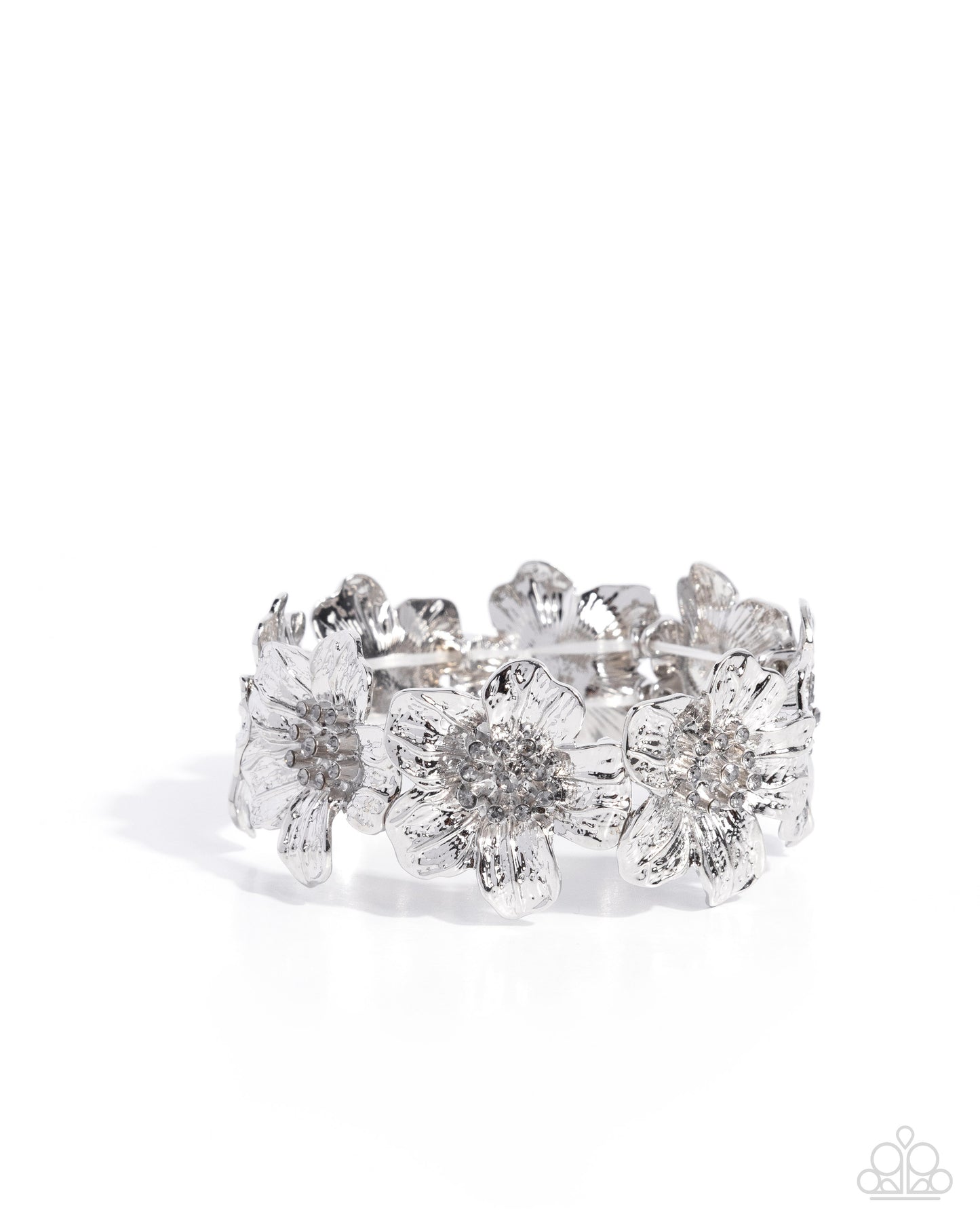 Flower Expo Silver Bracelet - Jewelry by Bretta