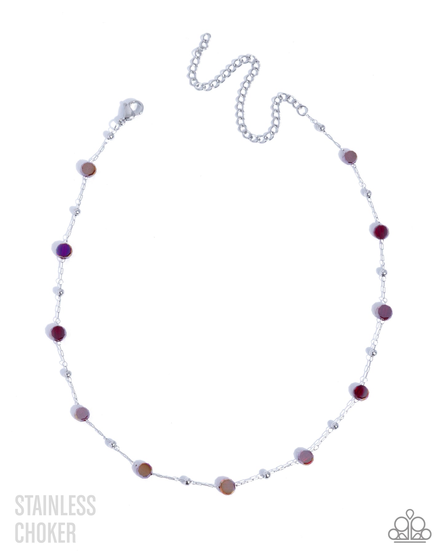 Defaced Decadence Red Necklace - Jewelry by Bretta