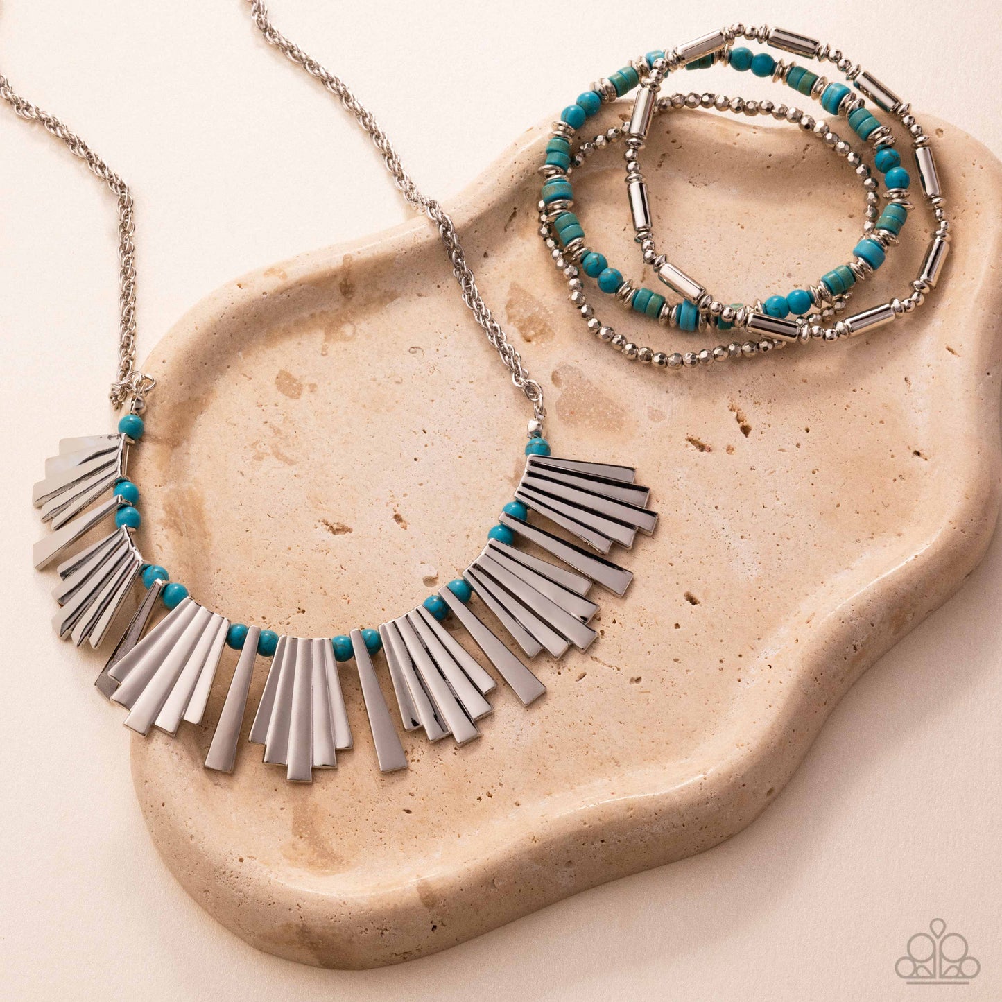 Complete Couture Blue Jewelry Set