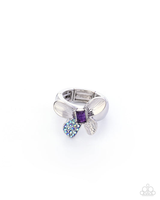 Butterfly Belief Purple Ring