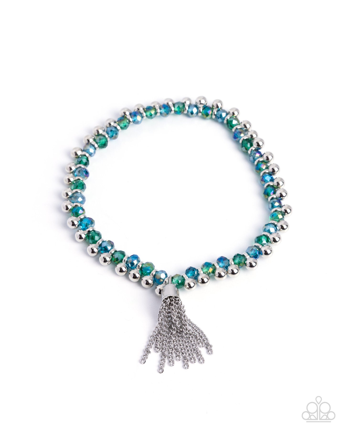 Trustworthy Tassel Green Bracelet - Jewelry by Bretta