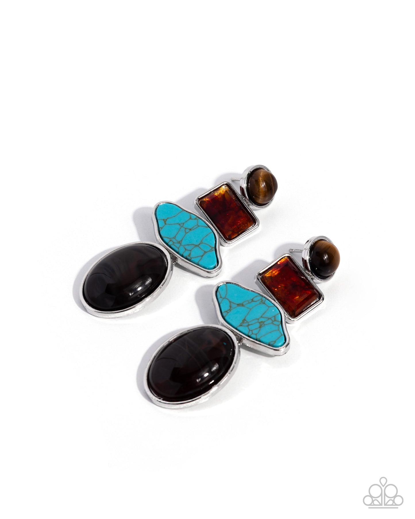 Earthy Experiment Multi Earrings - Jewelry by Bretta