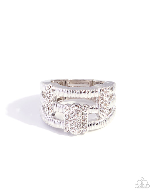 Melodic Merge White Ring | Jewelry by Bretta