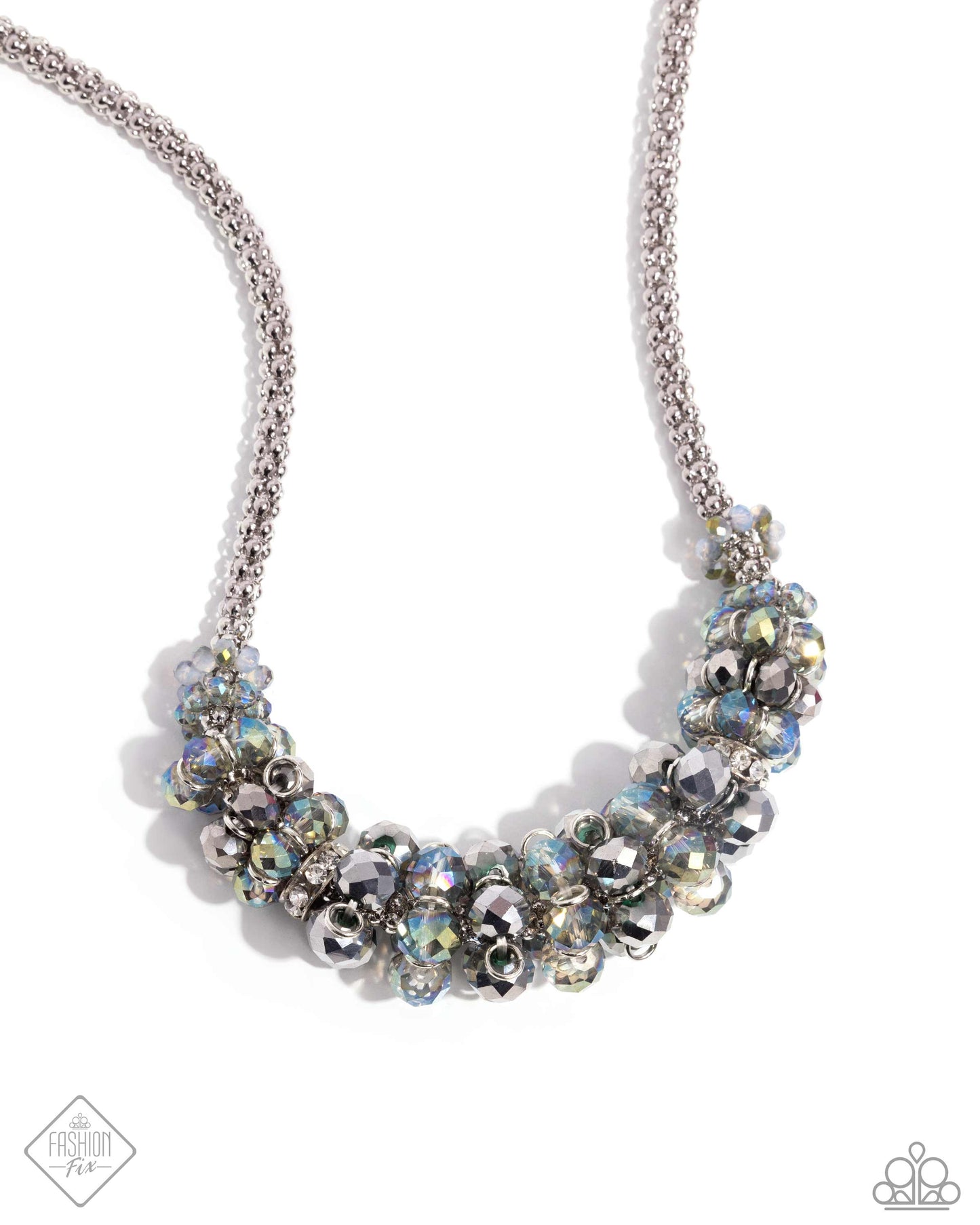Ignited Impression Silver Necklace - Jewelry by Bretta