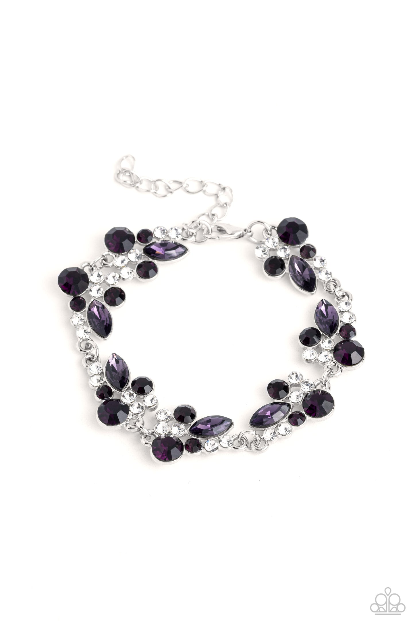 Swimming in Sparkles Purple Set - Jewelry by Bretta