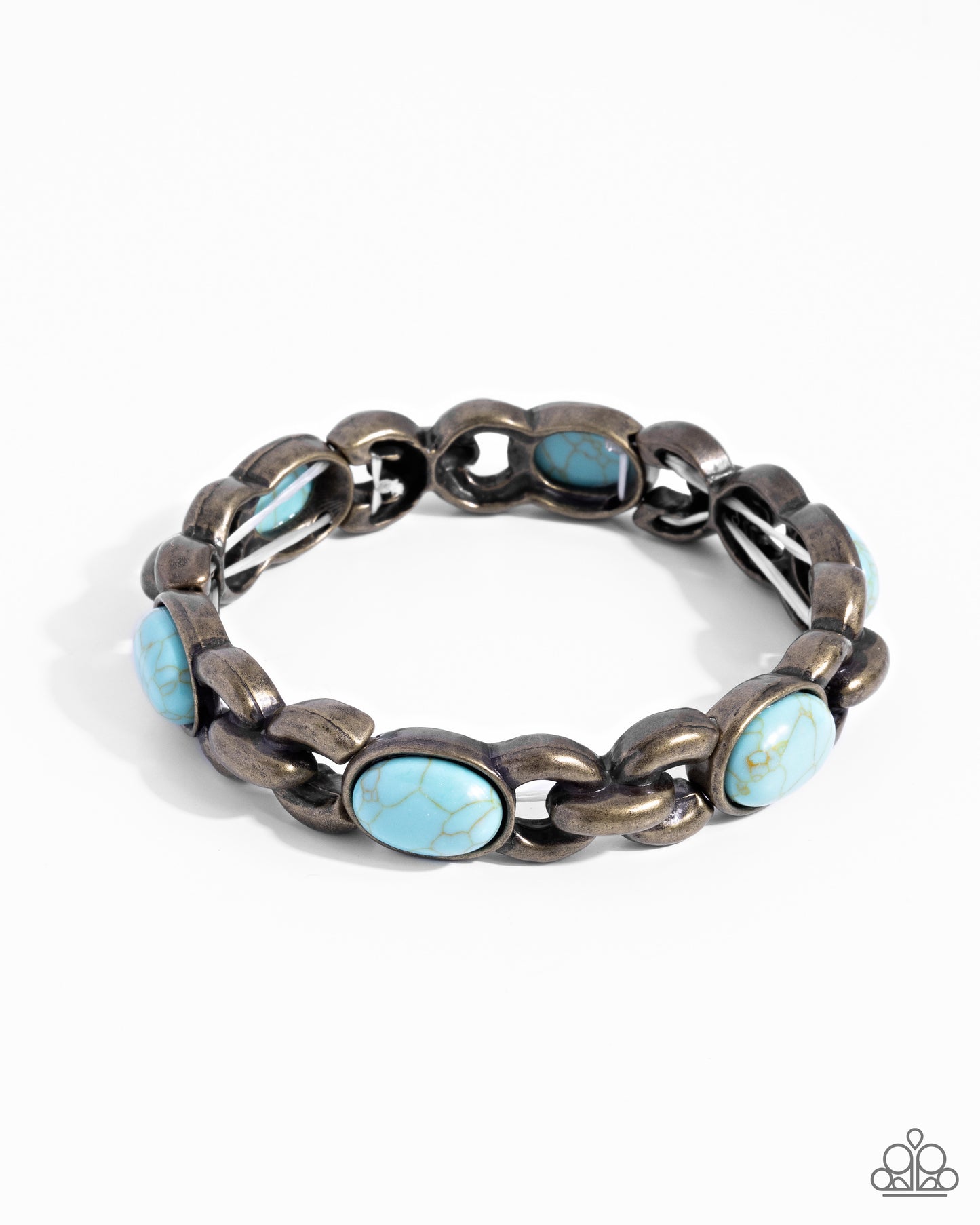 Rustic Record Brass Bracelet - Jewelry by Bretta