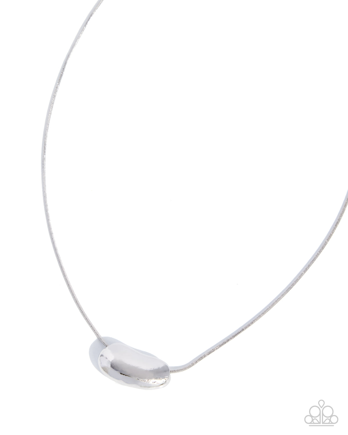Trendy Timeline - Silver Pendant Necklace by Paparazzi Accessories - Jewelry by Bretta - photo 4