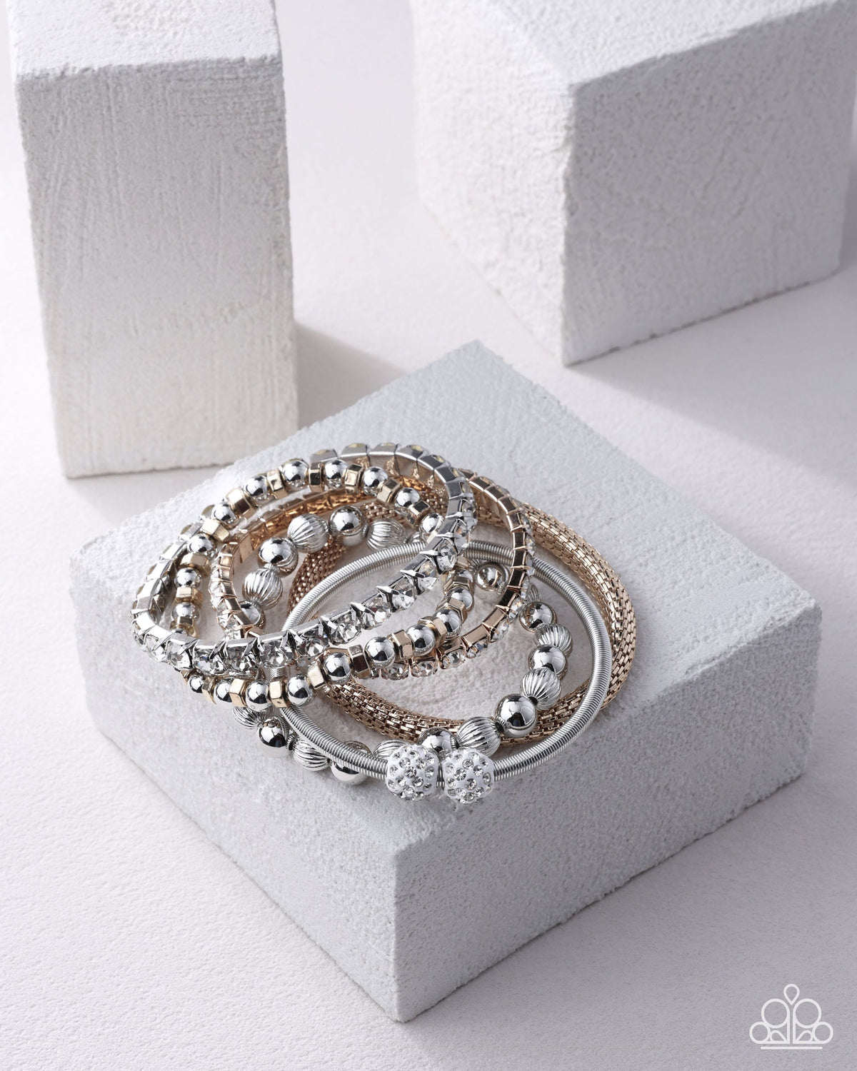 Festive Fashion multicolor bracelet flat lay