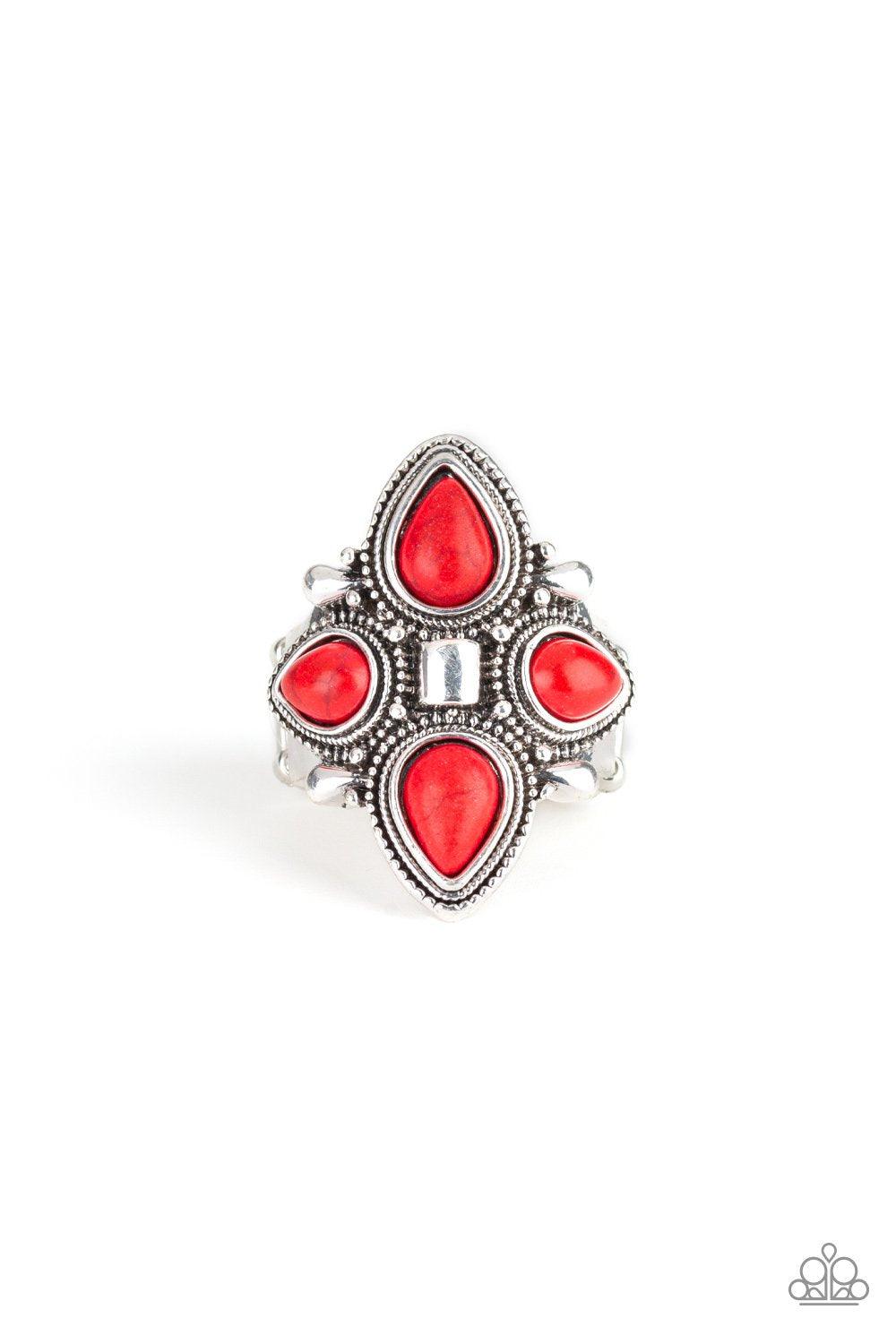 Paparazzi Accessories-Dune Runner - Red Ring