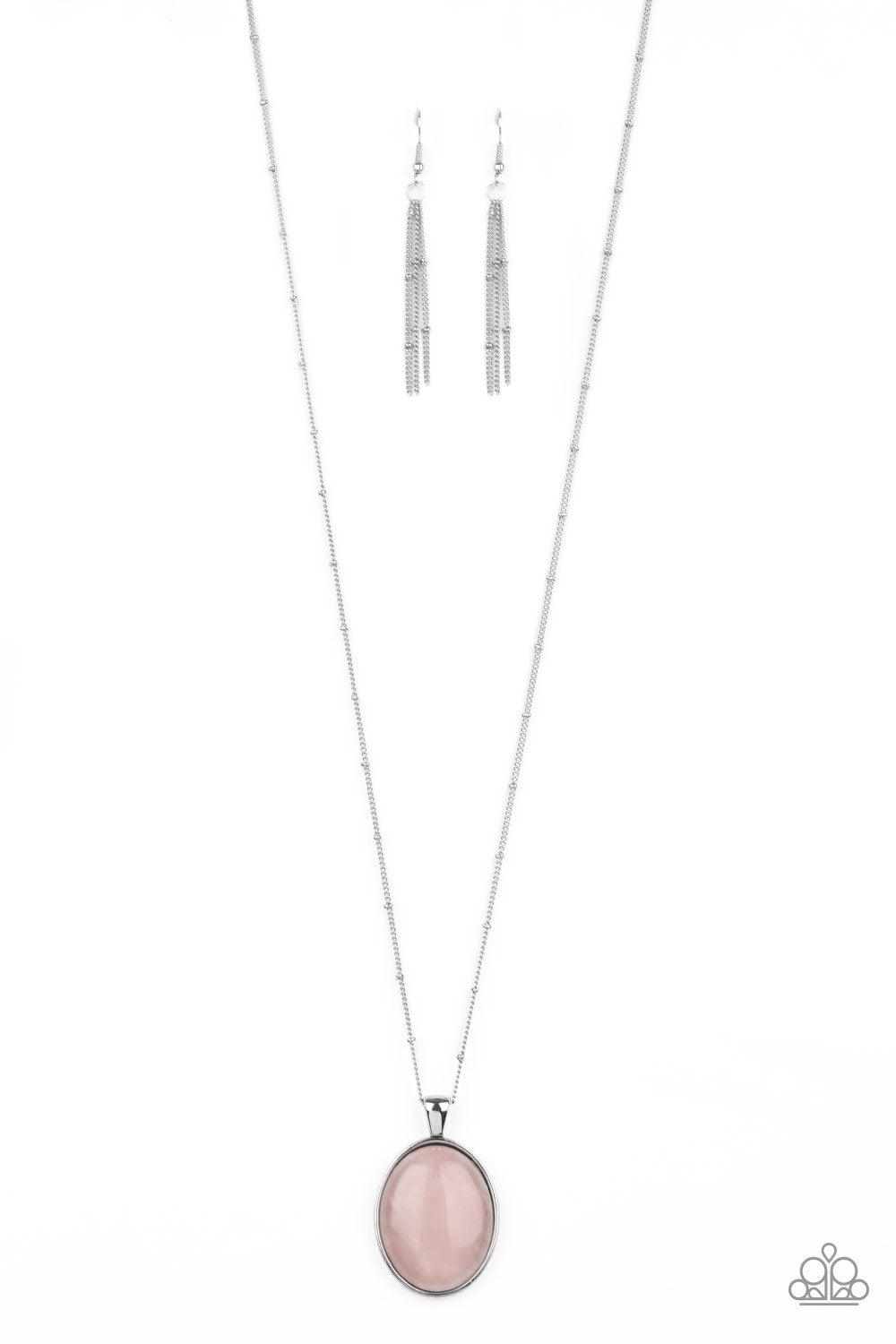 Paparazzi Accessories-Peaceful Glow - Pink Necklace