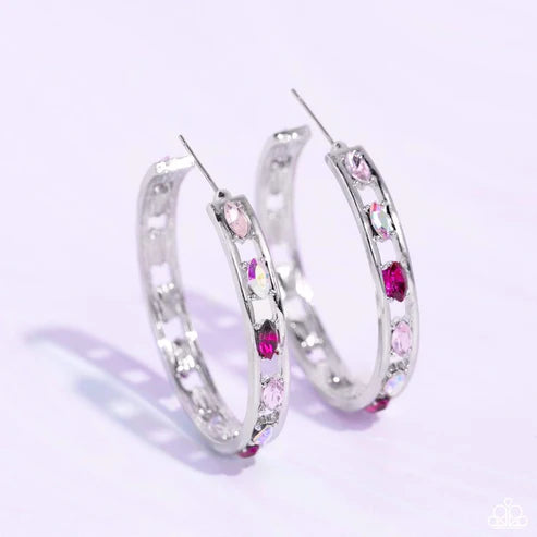 The Gem Fairy Pink Earrings - Jewelry by Bretta