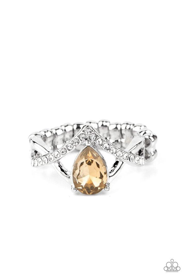 Paparazzi Accessories Remarkable Refinement Brown Ring