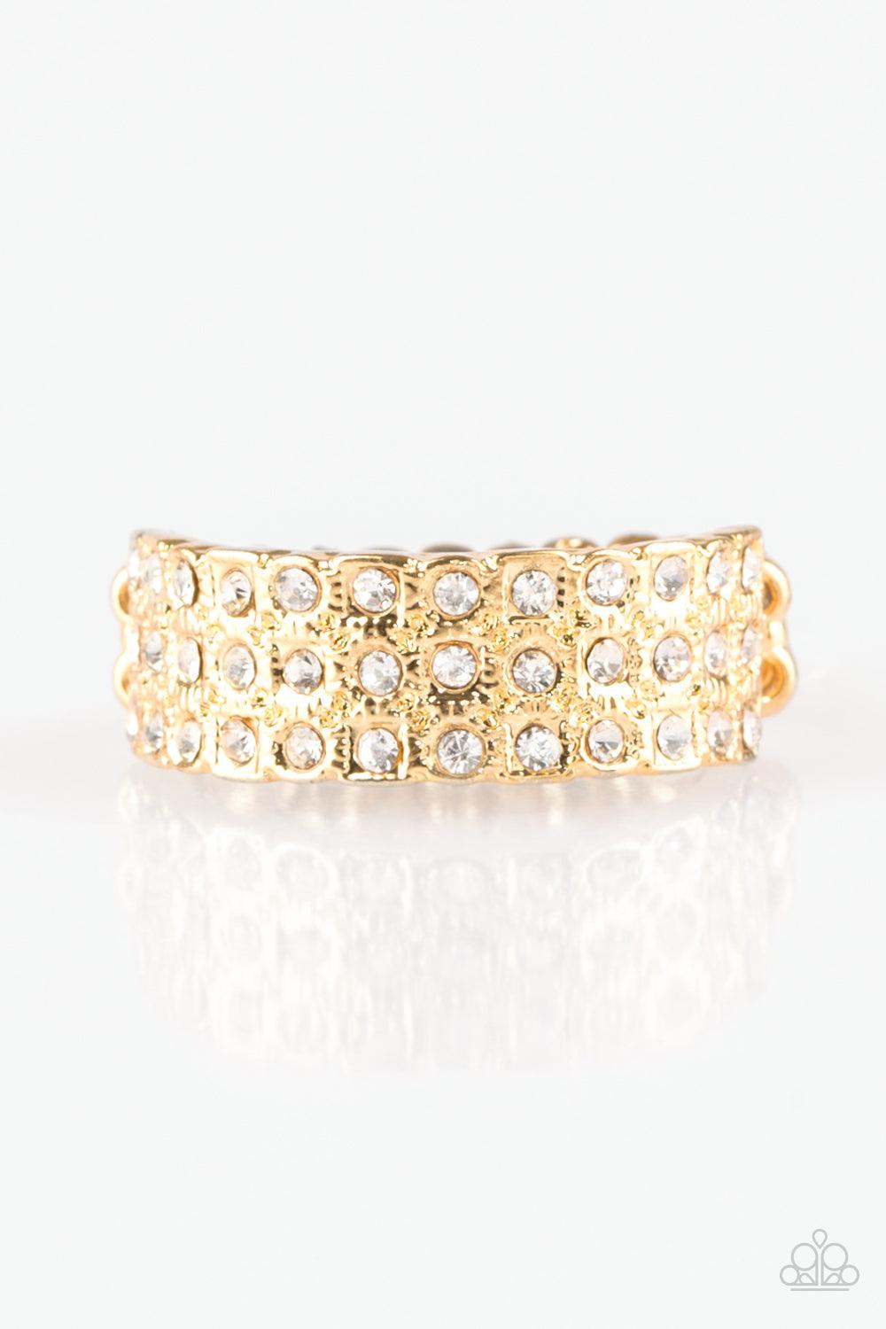 Paparazzi Accessories-Feeling Fab-YOU-less - Gold Ring