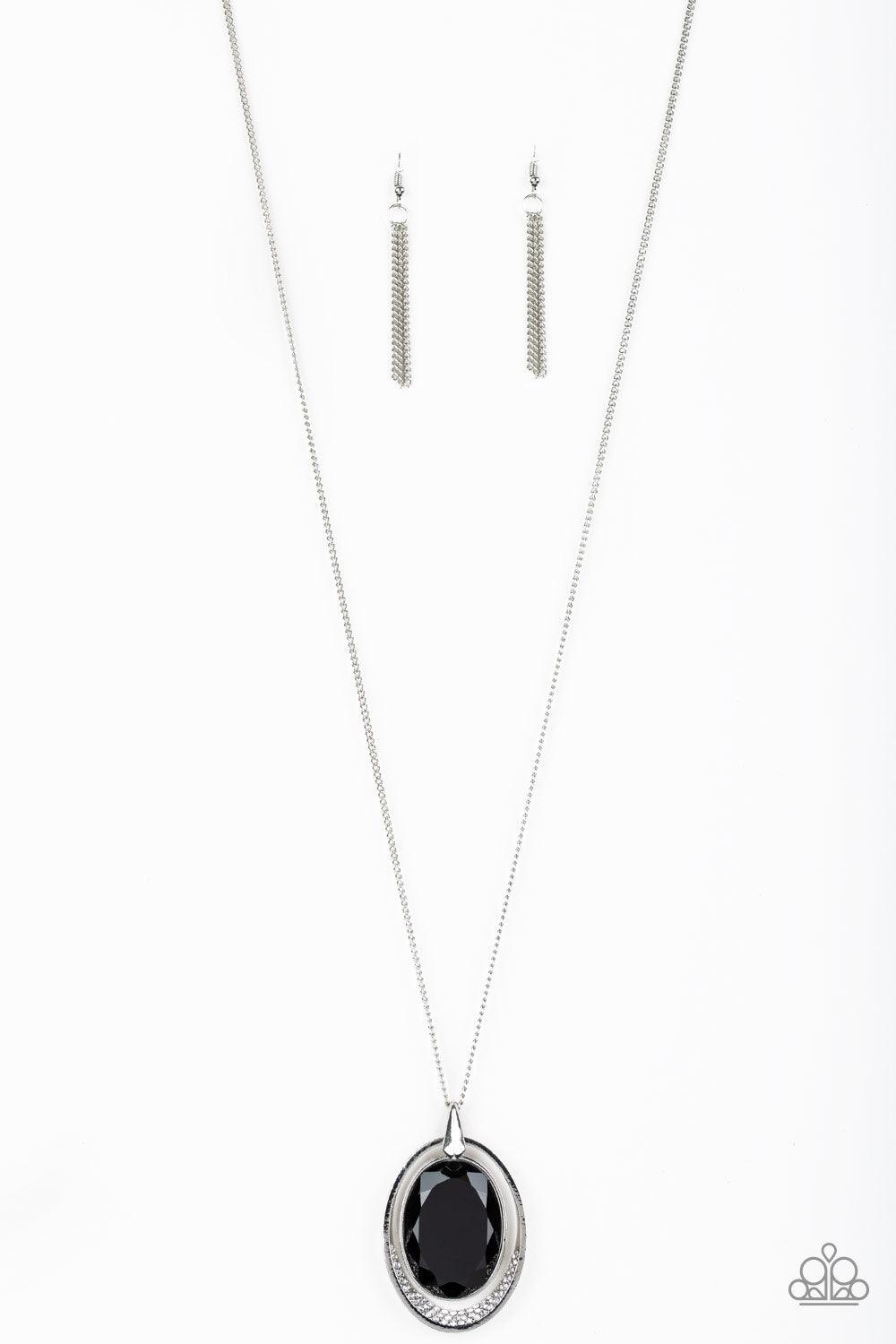 Paparazzi Accessories-Metro Must-Have - Black Necklace