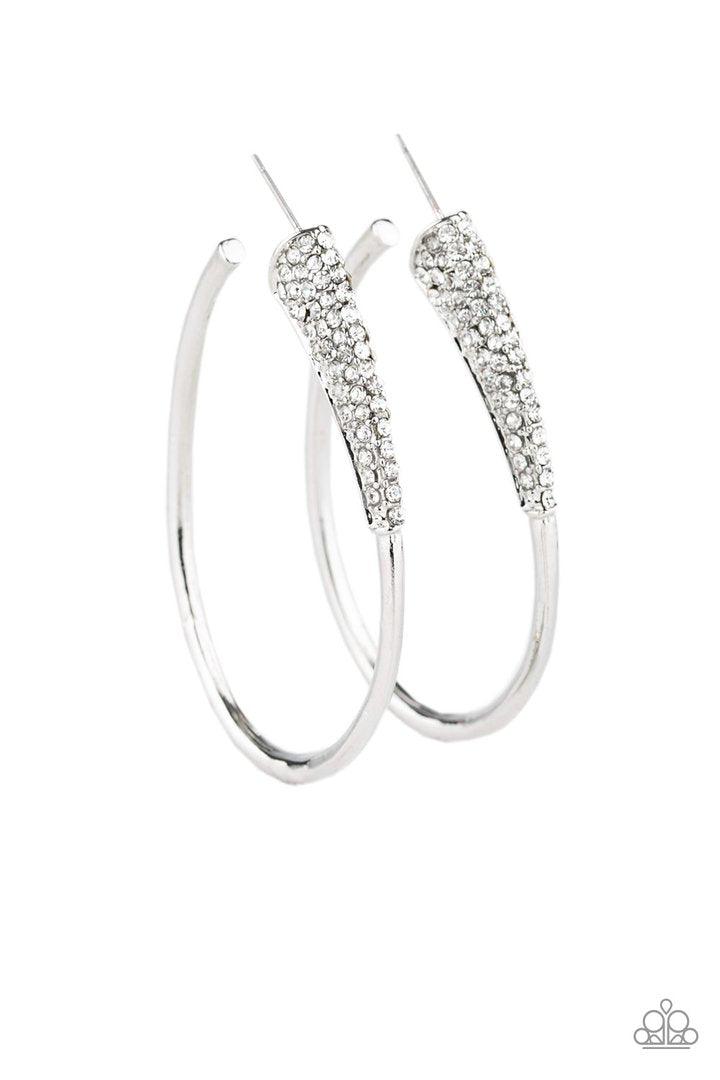 Winter Ice White Earrings - Jewelry By Bretta