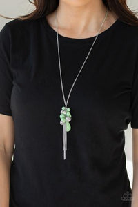 Paparazzi Accessories-It's A Celebration - Green Necklace