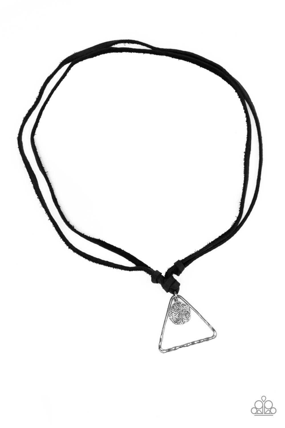 Paparazzi Accessories-Terra Traverse - Black Urban Necklace
