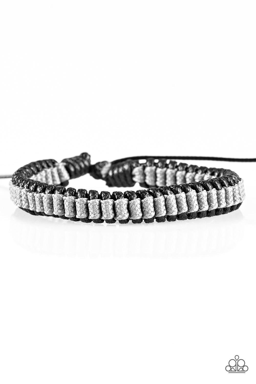 Paparazzi Accessories-Trail Tracker - Silver Urban Bracelet - jewelrybybretta