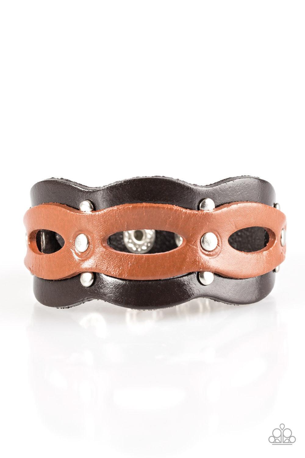 Paparazzi accessories-SPURS Of The Moment - Brown - jewelrybybretta