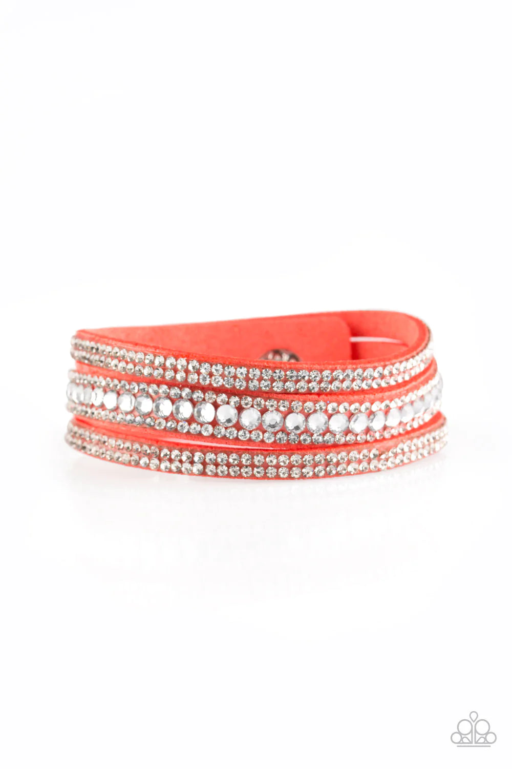 Harlem Hustle Orange Bracelet - Jewelry by Bretta