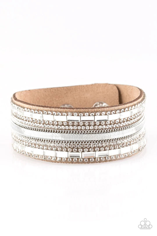 Teasingly Tomboy Brown Bracelet - Jewelry by Bretta