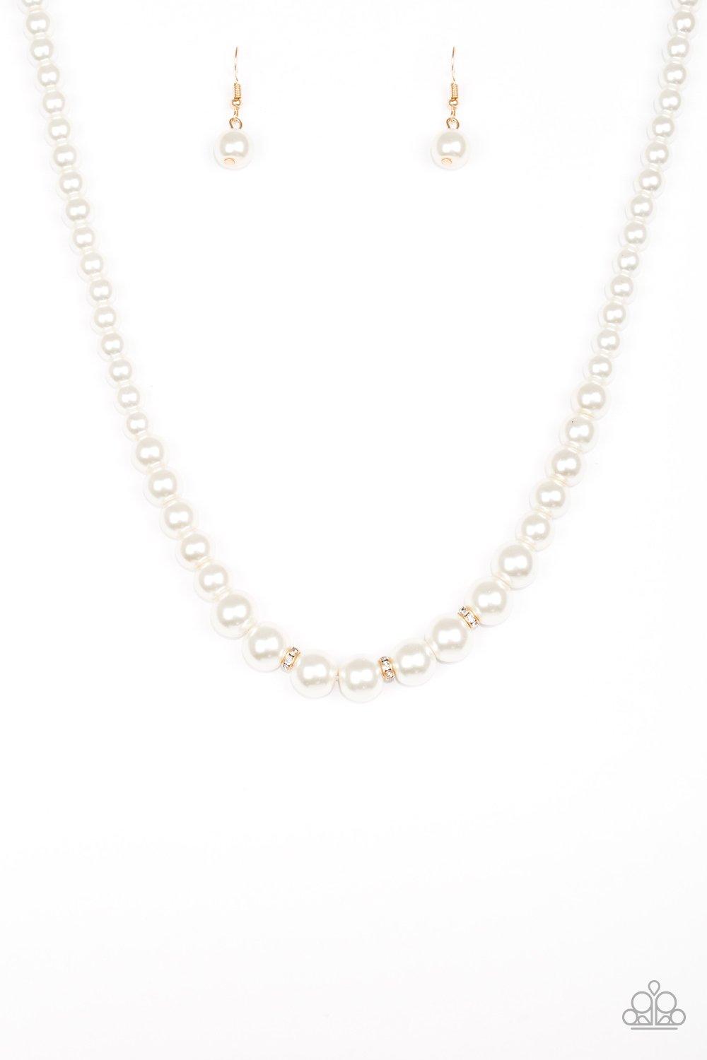 Paparazzi Accessories-Royal Romance - Gold Necklace