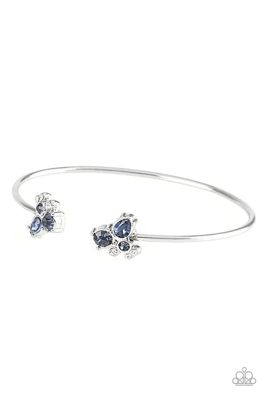 Going For Glitter Blue Bracelet - Jewelry by Bretta