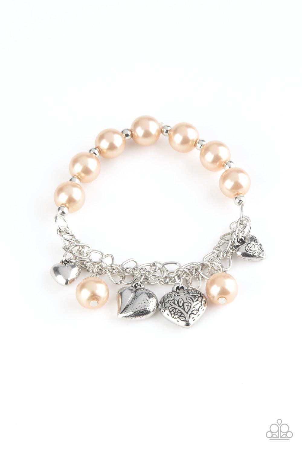 More Amour Brown Bracelet - Jewelry by Bretta