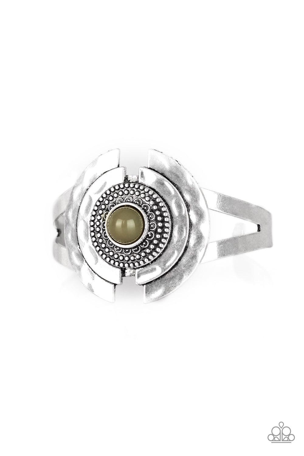 Paparazzi Accessories-Incredibly Indie - Green Bracelet