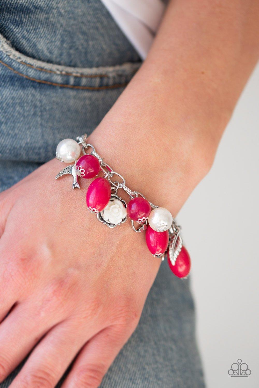 Love Doves Pink Bracelet - Jewelry by Bretta