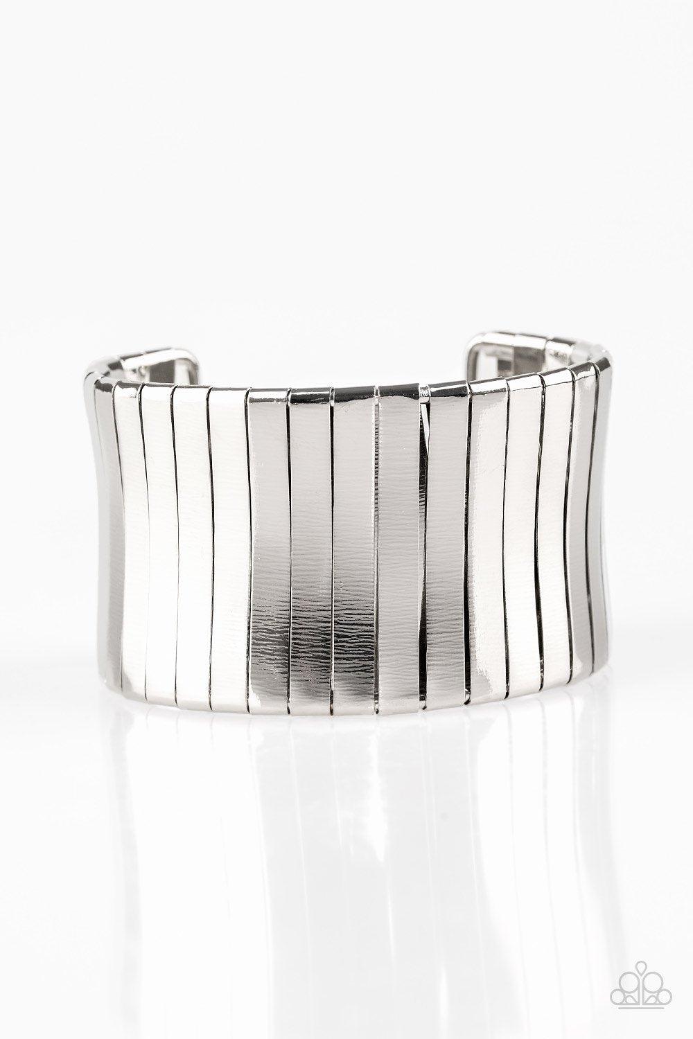 Paparazzi Accessories-Urban Uptrend - Silver Bracelet