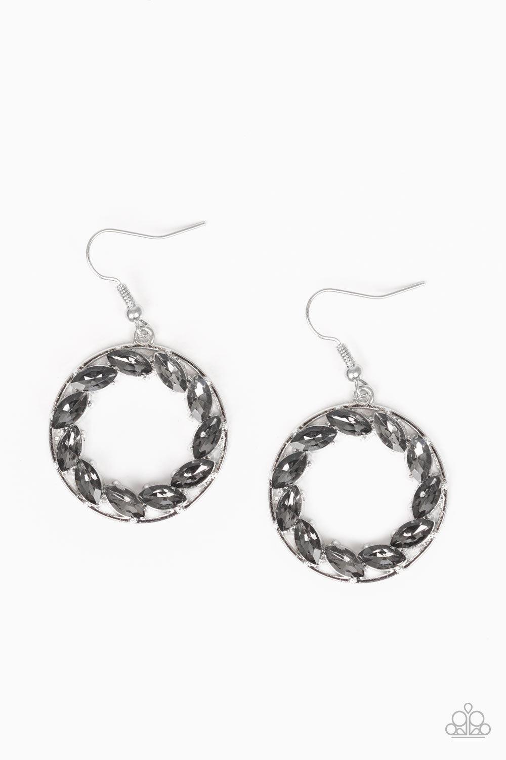 Paparazzi Accessories - Global Glow - Silver Earring
