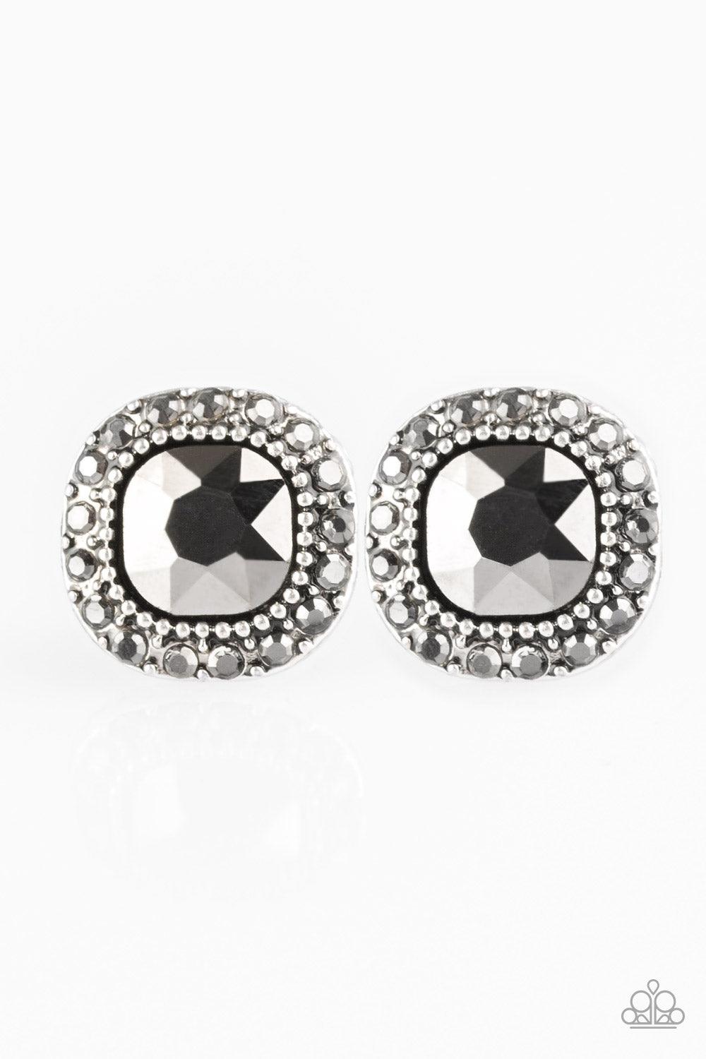 Paparazzi Accessories-Latest Luxury - Silver Earrings